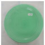 Vintage Fiesta 13" chop plate, green