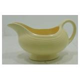 Vintage Fiesta sauce boat, ivory