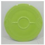 Fiesta Post 86 hostess tray, charteuse, NIB