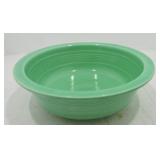 Vintage Fiesta 9 1/2" nappy bowl, green