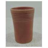 Vintage Fiesta juice tumbler, rose