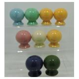 Lot of 9 Fiesta shakers