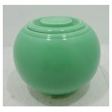 Kitchen Kraft medium ball canister, green, base