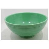 Vintage Fiesta footed salad bowl, green
