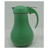 Vintage Fiesta syrup pitcher, green