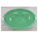 Vintage Fiesta 11 3/4" fruit bowl, green, minor