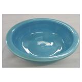 Vintage Fiesta 8 1/2" nappy bowl, turquoise