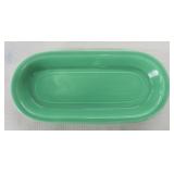 Vintage Fiesta utility tray, green