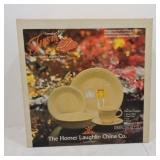 Fiesta Post 86 yellow 5 pc place setting NIB