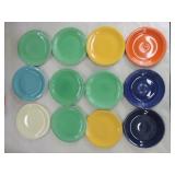 Vintage Fiesta 7" plate group, lot of 12 mixed