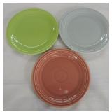 Vintage Fiesta 7" plate group, 3 - 50