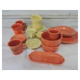 Fiesta Post 86 lot of 22 assorted pieces