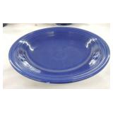 Vintage Fiesta 12" compote, cobalt