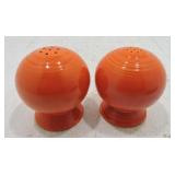 Vintage Fiesta salt & pepper shakers, red
