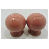 Vintage Fiesta salt & pepper shakers, rose