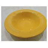 Vintage Fiesta ashtray, yellow