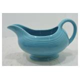 Vintage Fiesta sauce boat, turquoise