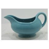 Vintage Fiesta sauce boat, turquoise