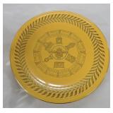 Vintage Fiesta 1955 calendar plate