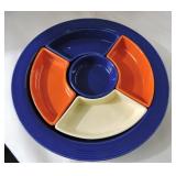 Vintage Fiesta relish tray