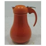 Vintage Fiesta syrup pitcher, red