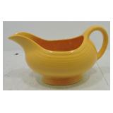 Vintage Fiesta sauce boat, yellow