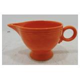 Vintage Fiesta creamer, red