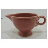 Vintage Fiesta creamer, rose