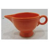 Vintage Fiesta creamer, red