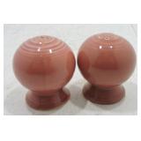 Vintage Fiesta salt & pepper shaker, rose