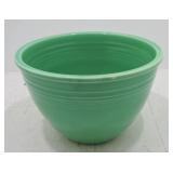 Vintage Fiesta #5 mixing bowl, green, rim nick