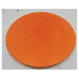 Vintage Fiesta 13" chop plate, red