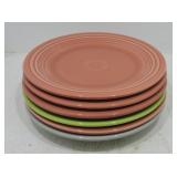 Vintage Fiesta 10" plate group, 6 - 50