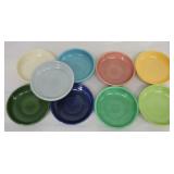 Vintage Fiesta 6" dessert bowl group,