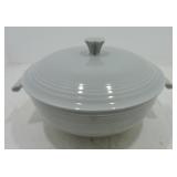 Vintage Fiesta casserole, gray