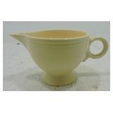 Vintage Fiesta creamer, ivory