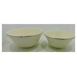 HLC Oven Serve 2 pc Orange Tree bowl set