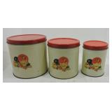 Fiesta go along 3 pc metal canister set