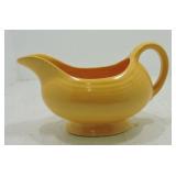 Vintage Fiesta sauce boat, yellow