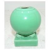Vintage Fiesta bulb candle holder, single, green