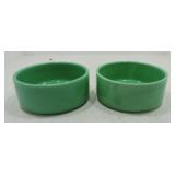 Kitchen Kraft stacking units, 2 green