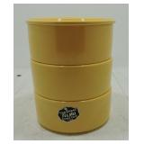 Kitchen Kraft 4 pc stack set, all yellow, one