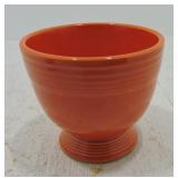 Vintage Fiesta egg cup, red