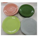 Vintage Fiesta 9" plate group, 12 - 50