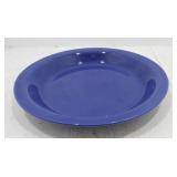 Vintage Fiesta Kitchen Kraft pie plate, cobalt