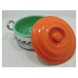 Fiesta promotional casserole, green base,