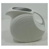 Fiesta Post 86 disc water pitcher, white