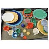 Vintage Fiesta lot of 44 pieces, various