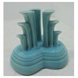 Vintage Fiesta tripod candle holder single,