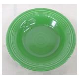 Vintage Fiesta deep plate, medium green